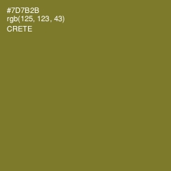 #7D7B2B - Crete Color Image