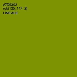#7D9302 - Limeade Color Image