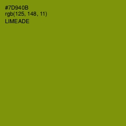 #7D940B - Limeade Color Image