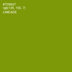 #7D9907 - Limeade Color Image