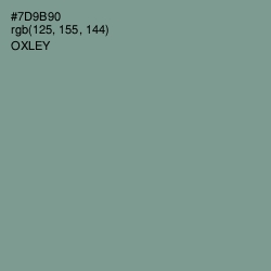 #7D9B90 - Oxley Color Image