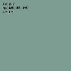 #7D9B91 - Oxley Color Image