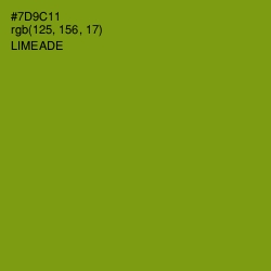 #7D9C11 - Limeade Color Image