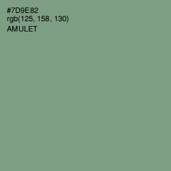 #7D9E82 - Amulet Color Image