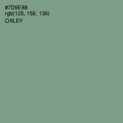 #7D9E88 - Oxley Color Image