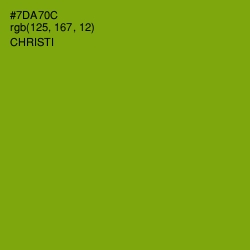 #7DA70C - Christi Color Image