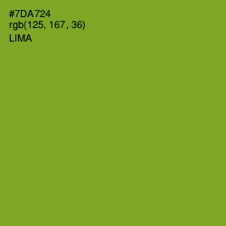 #7DA724 - Lima Color Image