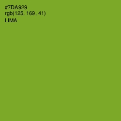 #7DA929 - Lima Color Image