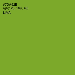 #7DA92B - Lima Color Image