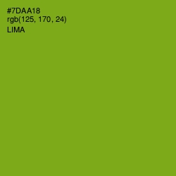#7DAA18 - Lima Color Image