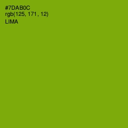 #7DAB0C - Lima Color Image