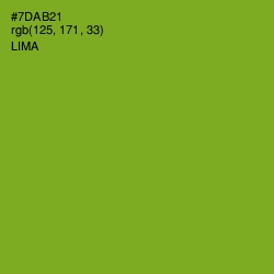 #7DAB21 - Lima Color Image