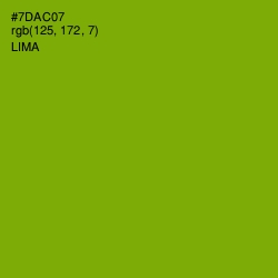 #7DAC07 - Lima Color Image