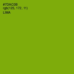 #7DAC0B - Lima Color Image