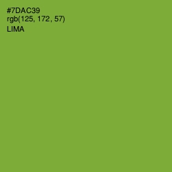 #7DAC39 - Lima Color Image