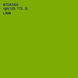 #7DAD03 - Lima Color Image