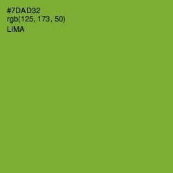 #7DAD32 - Lima Color Image