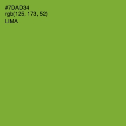 #7DAD34 - Lima Color Image