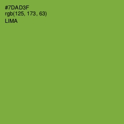 #7DAD3F - Lima Color Image