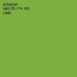 #7DAE3F - Lima Color Image