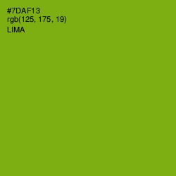 #7DAF13 - Lima Color Image
