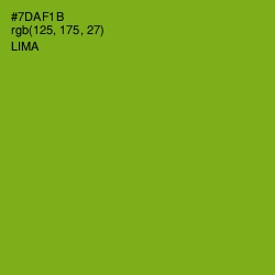 #7DAF1B - Lima Color Image