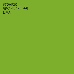 #7DAF2C - Lima Color Image