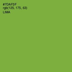 #7DAF3F - Lima Color Image
