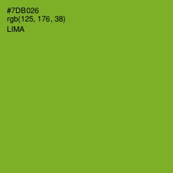 #7DB026 - Lima Color Image