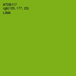 #7DB117 - Lima Color Image