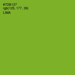 #7DB127 - Lima Color Image