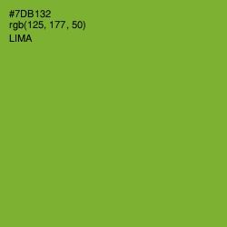 #7DB132 - Lima Color Image