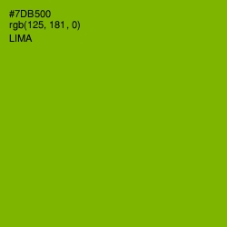 #7DB500 - Lima Color Image