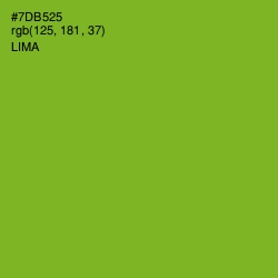 #7DB525 - Lima Color Image