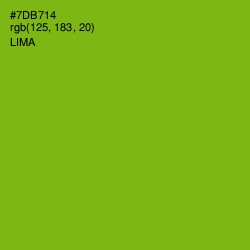 #7DB714 - Lima Color Image