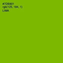 #7DB801 - Lima Color Image