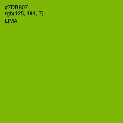 #7DB807 - Lima Color Image