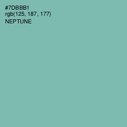 #7DBBB1 - Neptune Color Image