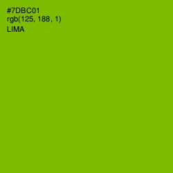 #7DBC01 - Lima Color Image