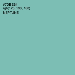 #7DBEB4 - Neptune Color Image