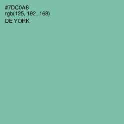 #7DC0A8 - De York Color Image