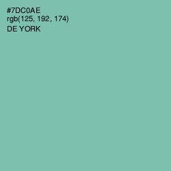 #7DC0AE - De York Color Image