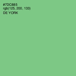 #7DC885 - De York Color Image