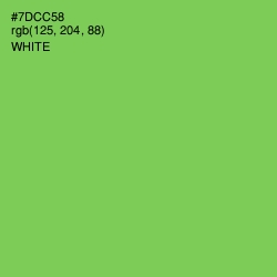 #7DCC58 - Mantis Color Image