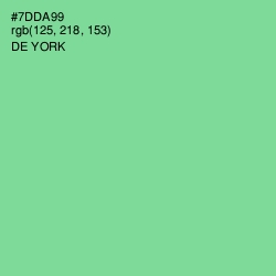 #7DDA99 - De York Color Image