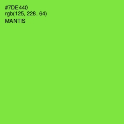 #7DE440 - Mantis Color Image