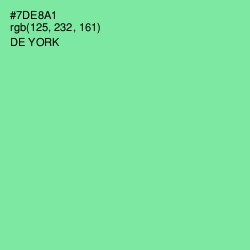 #7DE8A1 - De York Color Image