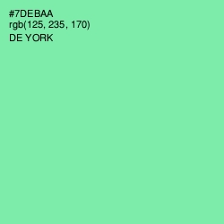 #7DEBAA - De York Color Image