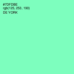 #7DFDBE - De York Color Image