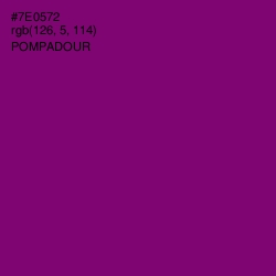 #7E0572 - Pompadour Color Image